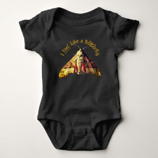 Aspirational Moth v.3 Baby Bodysuit