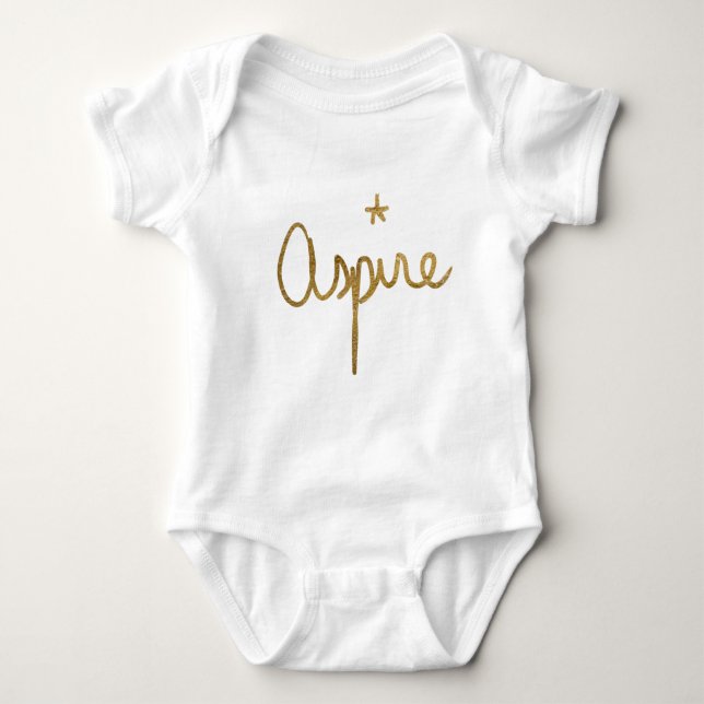 Aspire baby baby bodysuit (Front)