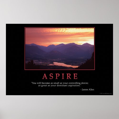 Aspire Poster