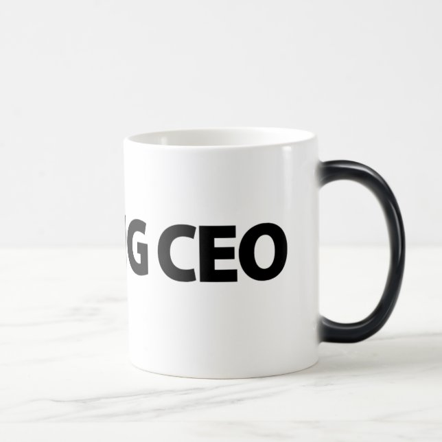 Aspiring CEO white Color Morph Mug (Right)