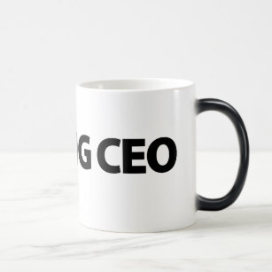 Aspiring CEO white Magic Mug