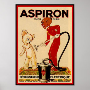 Aspiron Paris Teddy Bear Ad Poster