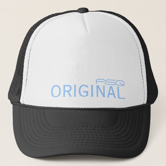 ASQ ORIGINAL TRUCKER HAT (Front)