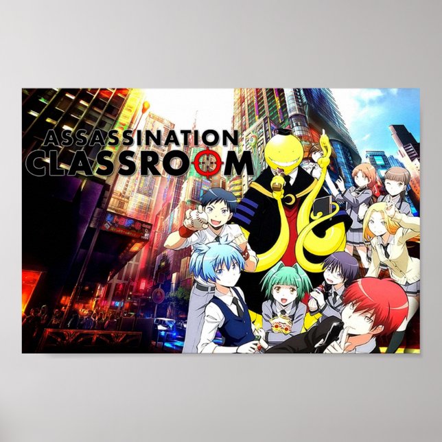Assasination Classroom Poster (Front)