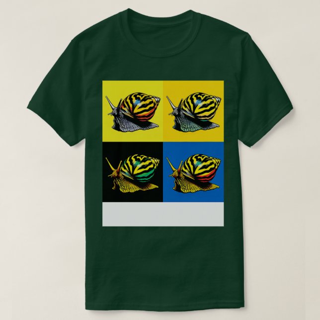 Assassin Snail Cool Tropical Fish T-Shirt (Design Front)