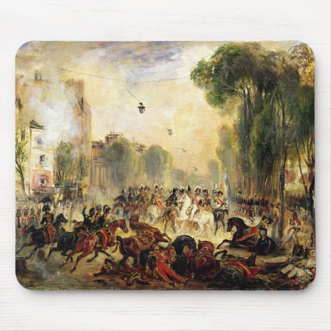 Assassination Attempt on King Louis-Philippe Mouse Pad (Front)