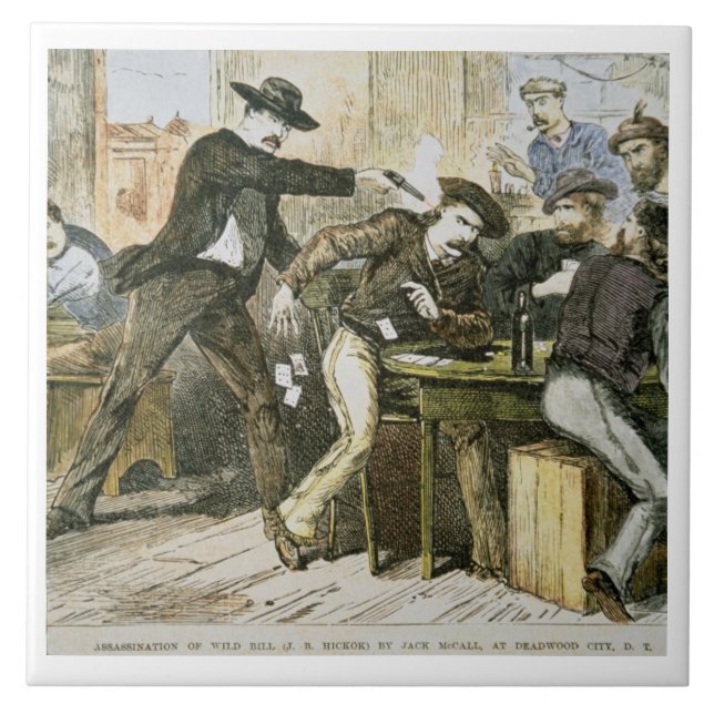 Assassination of 'Wild Bill' (W.B. Hickok) by Jack Tile (Front)
