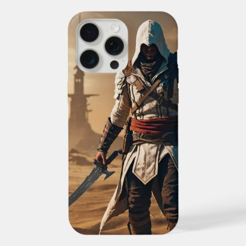 Assassins Holding a Dagger iPhone 15 Pro Max Case