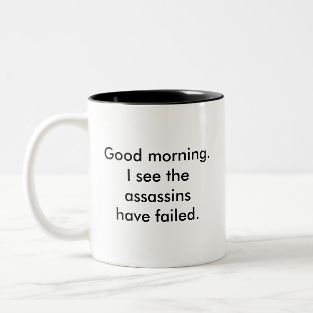 Assassins Two-Tone Coffee Mug (Left)