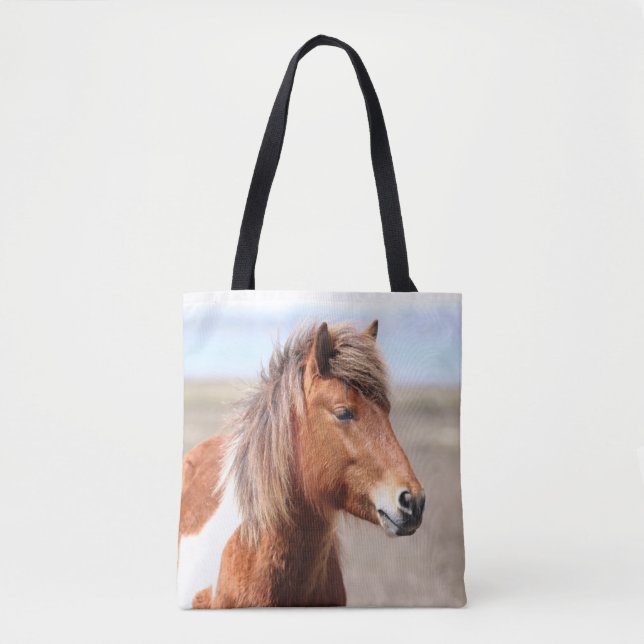 Assateage Wild Horses Tote Bag (Front)
