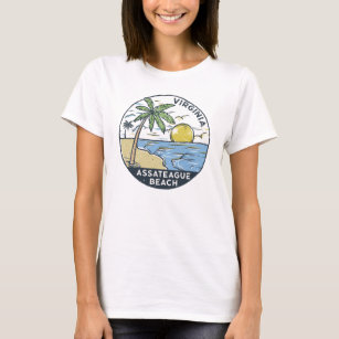 Assateague Beach Virginia Vintage  T-Shirt
