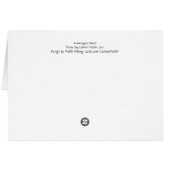 Assateague foal cards (Back Horizontal)