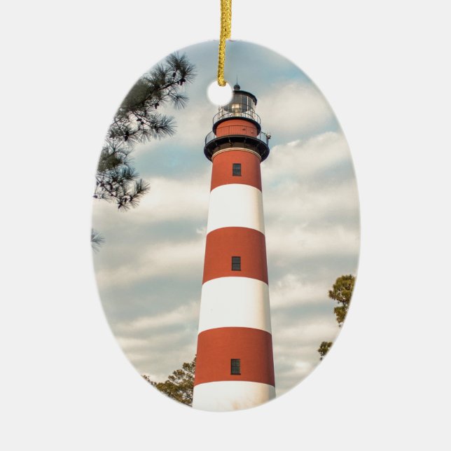 Assateague Island. Ceramic Ornament (Front)