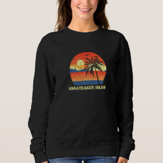 Assateague Island Maryland Md Summer Us Cities Tro Sweatshirt