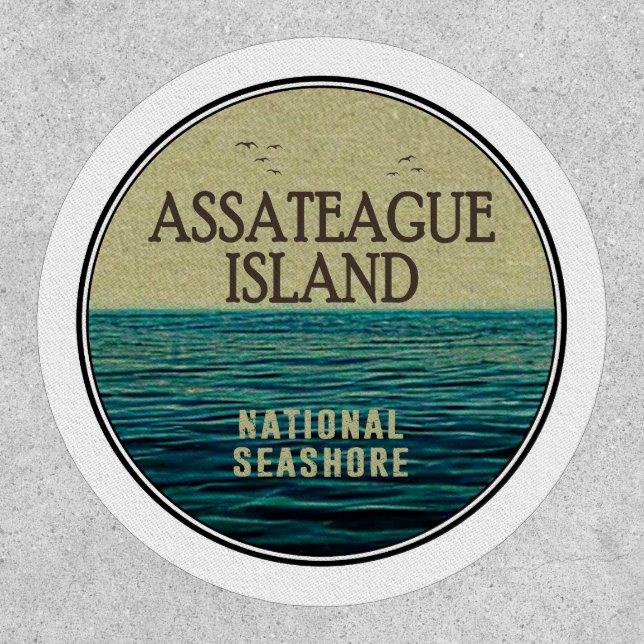 Assateague Island National Seashore Ocean Birds Patch (Front)