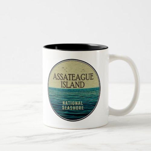 Assateague Island National Seashore Ocean Birds Two_Tone Coffee Mug