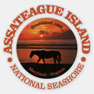 Assateague Island National Seashore Sticker