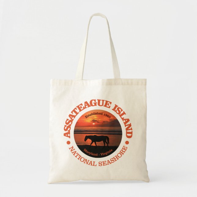 Assateague Island National Seashore Tote Bag (Front)