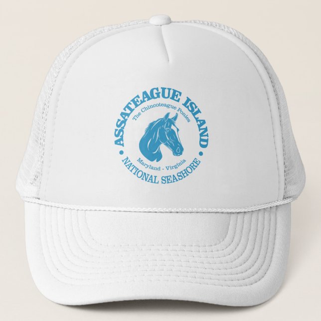 Assateague Island (pony) Trucker Hat (Front)