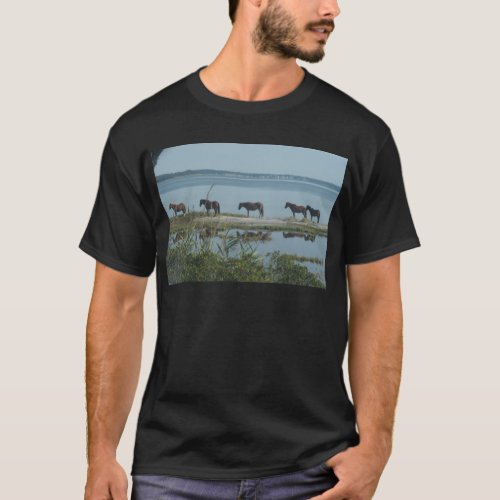 Assateague Island Wild Ponies T_Shirt