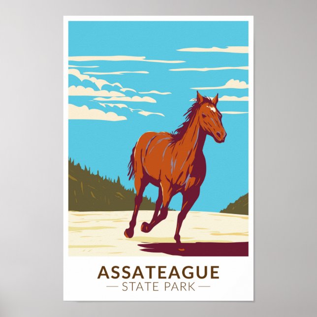 Assateague State Park Maryland  Poster (Front)