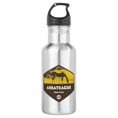 Assateague State Park Maryland Stainless Steel Water Bottle