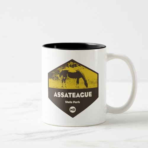 Assateague State Park Maryland Two_Tone Coffee Mug