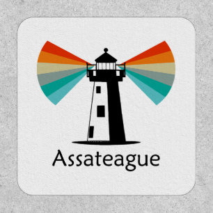 Assateague Virginia Lighthouse Rainbow Patch