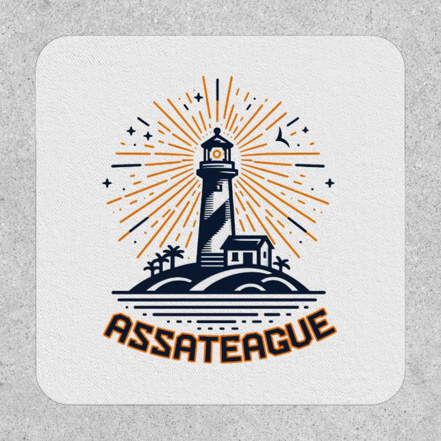 Assateague Virginia Lighthouse Sunrise Patch (Front)