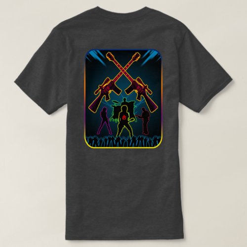 Assault Guitar Blacklight T_Shirt