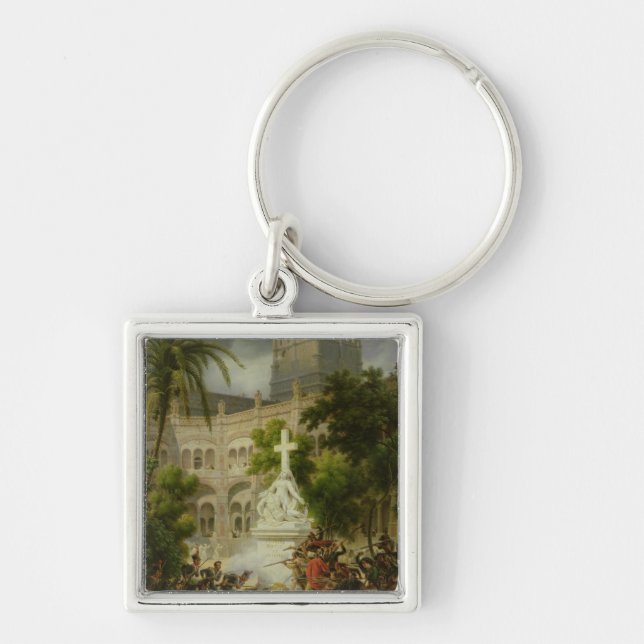 Assault on Monastery of San Engracio in Keychain (Front)