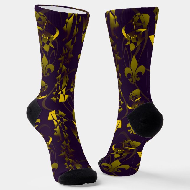 Assault on the Medieval Castle 1 Socks (Angled)