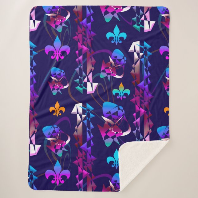 Assault on the Medieval Castle 3 Sherpa Blanket (Front)