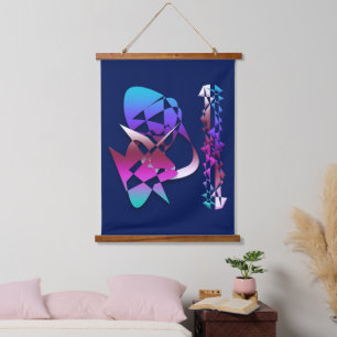 Assault on the Medieval Castle Hanging Tapestry