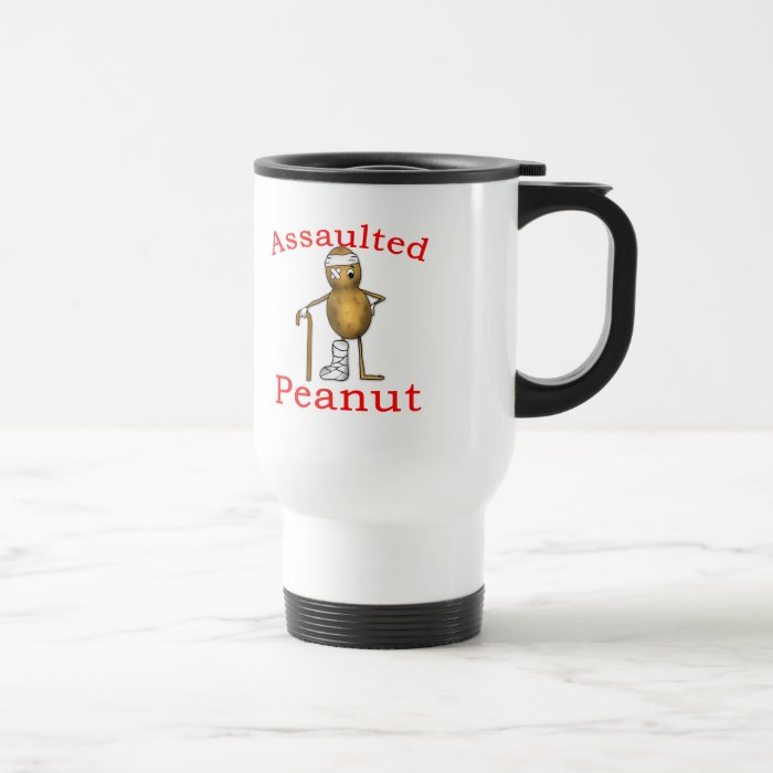 Assaulted Peanut Funniest Joke Ever T shirt Mug