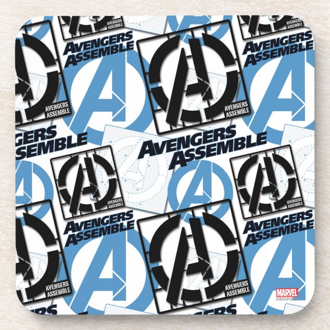 Assemble Pattern Coaster (Front)