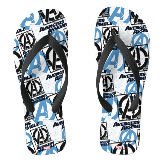Assemble Pattern Flip Flops (Footbed)