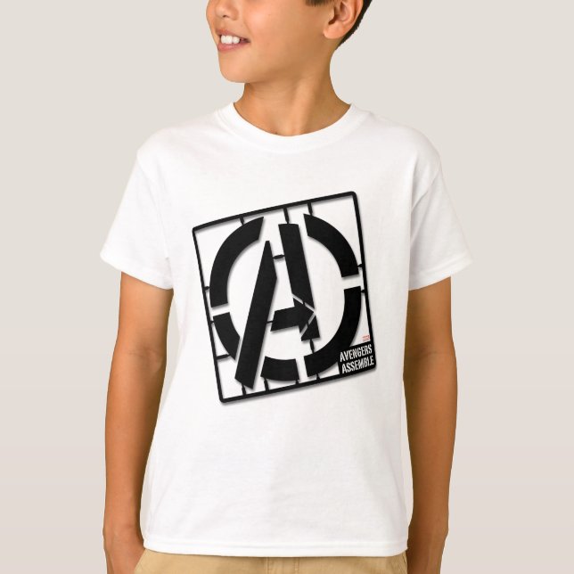 Assemble Pattern T-Shirt (Front)