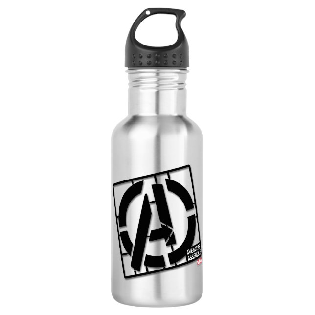 Assemble Pattern Water Bottle (Front)