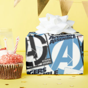 Assemble Pattern Wrapping Paper
