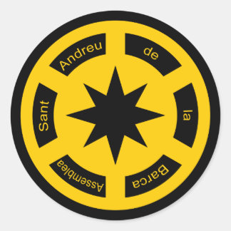 assemblea sab classic round sticker