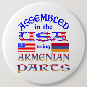 Assembled USA Using Armenian Parts Button
