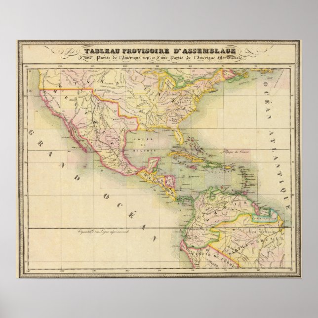 Assembly Map of America Poster (Front)