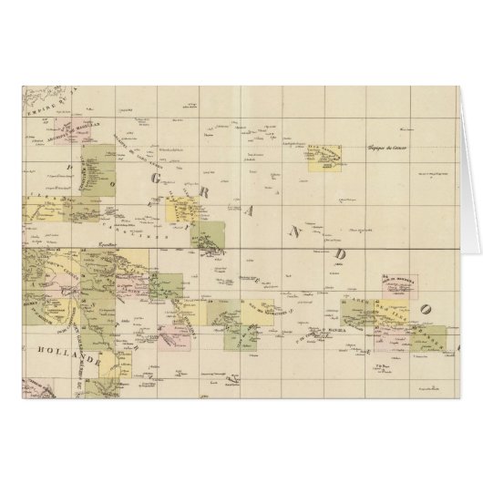 Assembly Map of Oceania Cards (Front Horizontal)