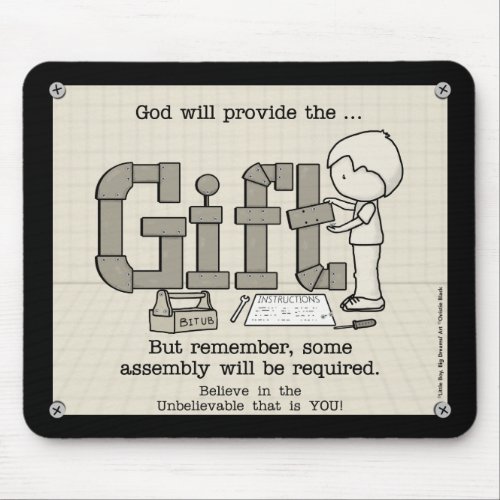 Assembly Required Mouse Pad