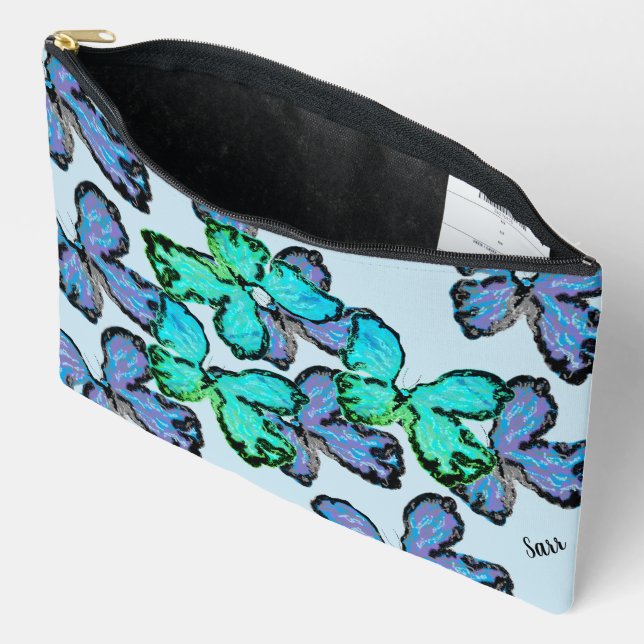 Assesory Pouch : Free As A Butterfly (Open)
