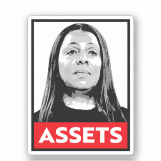 ASSETS: Letitia James Sticker