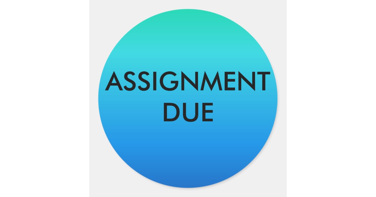 assignment due image