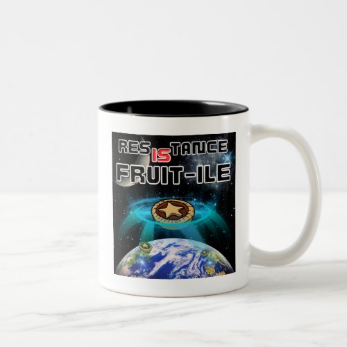 Assimilation of Earths Mince Pies  Two_Tone Coffee Mug