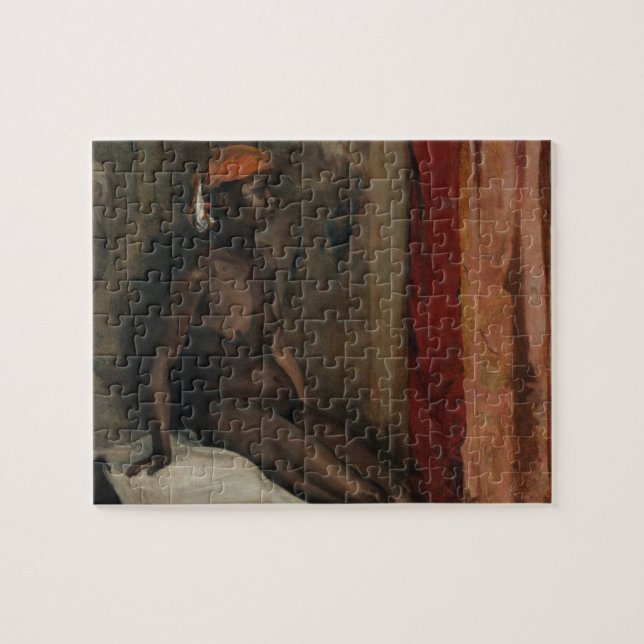 Assis Femme Africaine (Sitting African woman) Jigsaw Puzzle (Horizontal)